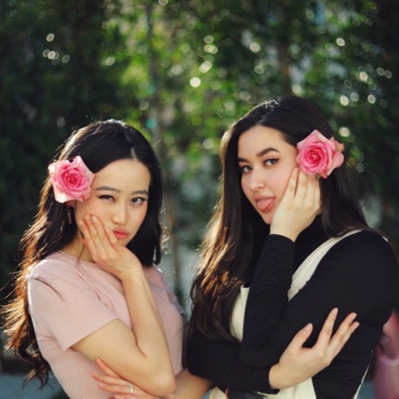 Stephanie Soo with musician Stephanie Poetri. 